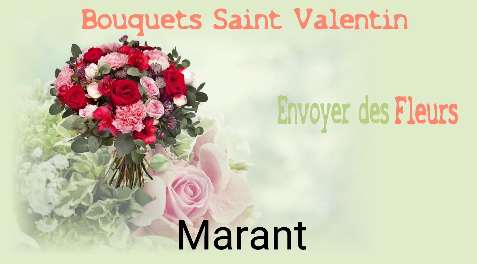 Roses de Saint-Valentin livrées à Marant